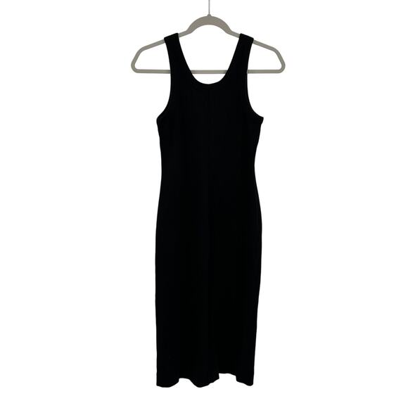 Everlane The Ribbed Tank Dress in black Size S NWOT - Picture 6 of 7